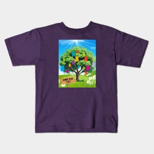 Gummy Bear Tree Kids T-Shirt